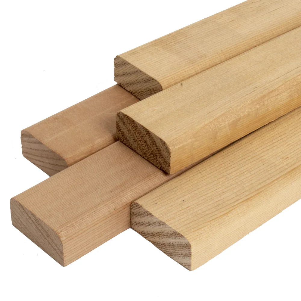 Latte à treillis en cèdre 5/8" x 1 3/8" x 96''