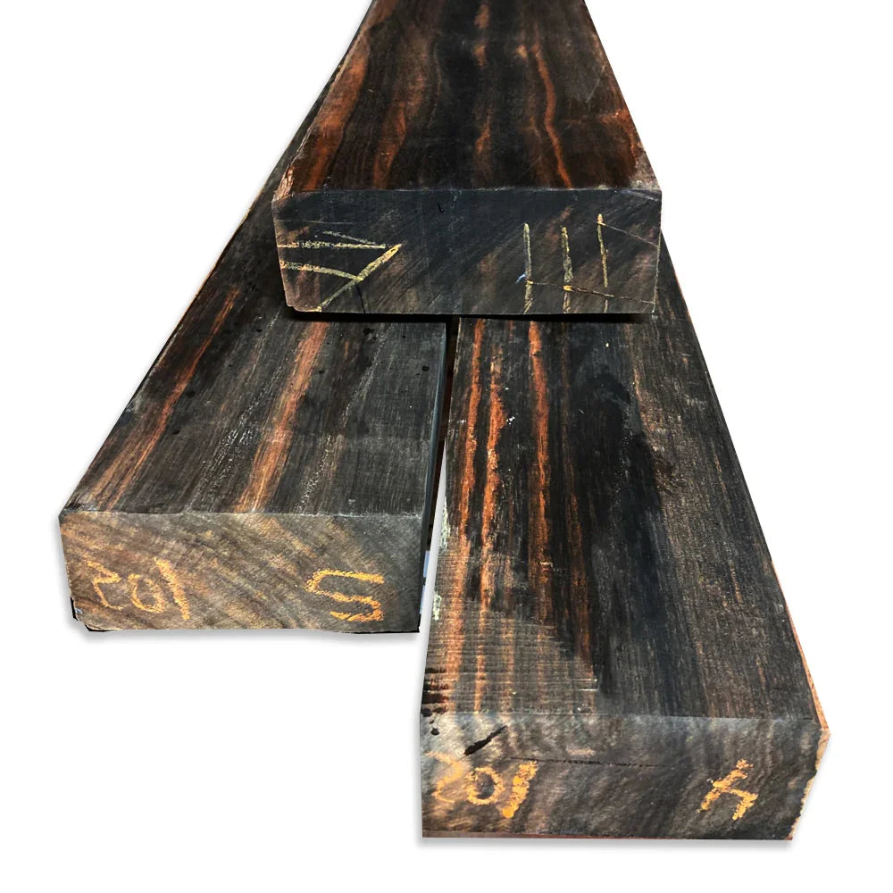 Macassar Ebony - Rough Cut Lumber