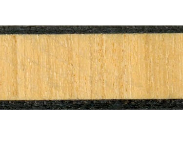 Incrustation: linéaire noir/satinwood