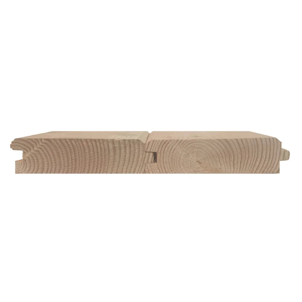 BC Fir Roofdeck 2" x 6" Tongue & Groove V-joint reversible