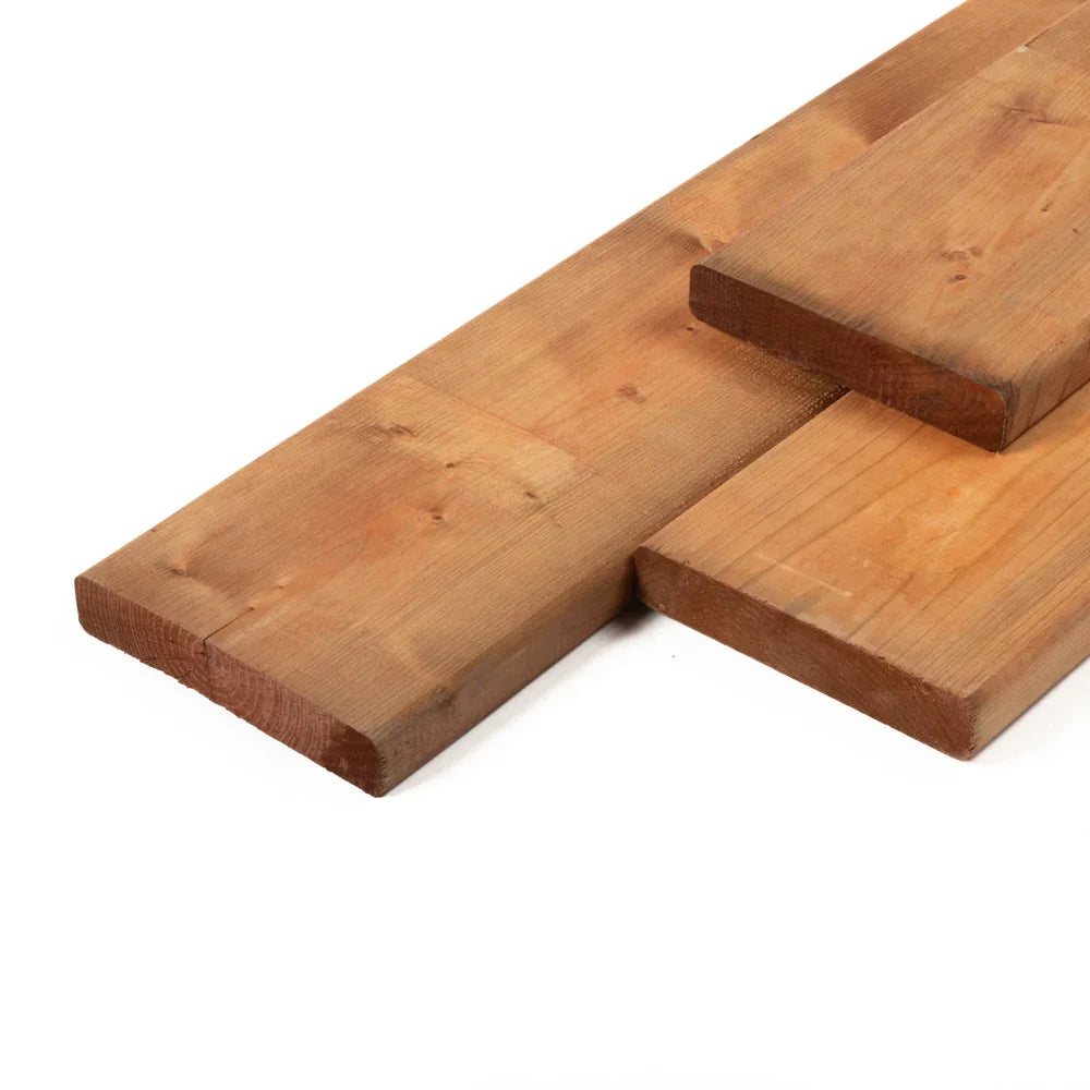 Bois traité brun Terra 1 1/4'' x 6'' nominale (1'' x 5 1/2'' réelle)