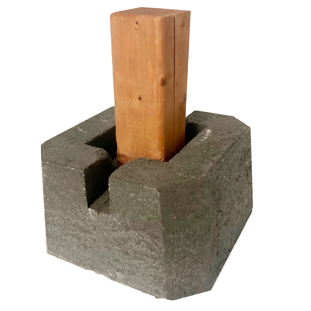 Base pour patio DUO-BLOC, 4" X 4" et 6" X 6"