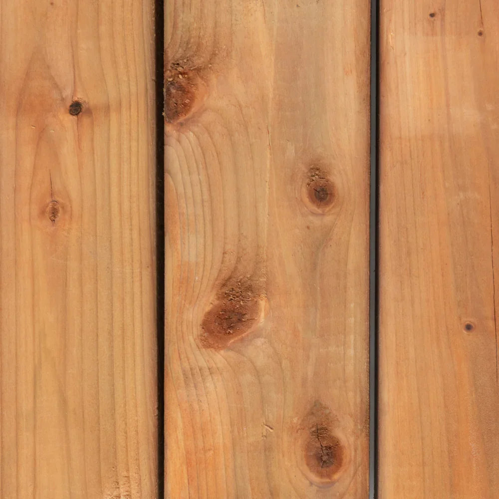 Bois traité brun Terra 4'' x 4'' nominale (3 1/2'' x 3 1/2'' réelle)