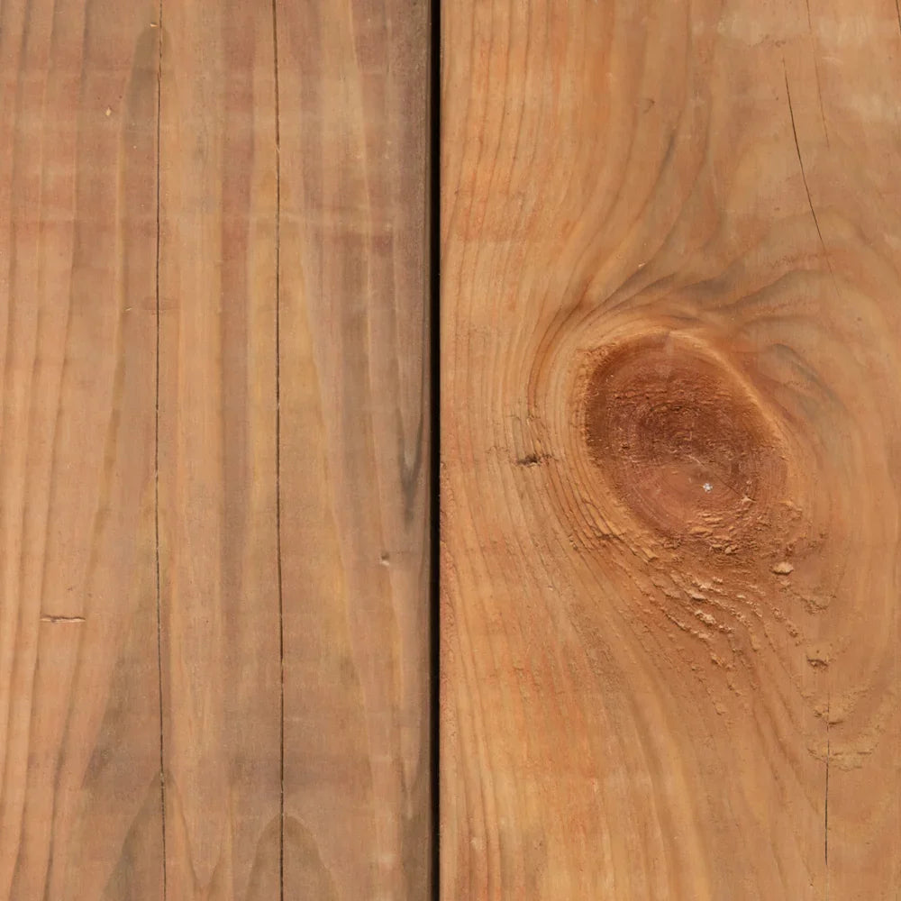 Bois traité brun Terra 6'' x 6'' nominale (5 1/2'' x 5 1/2'' réelle)