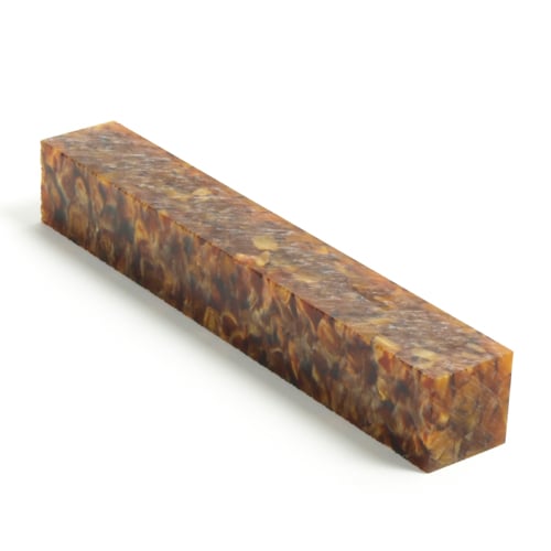 Acrylic Pen Blanks - Caramel Popcorn