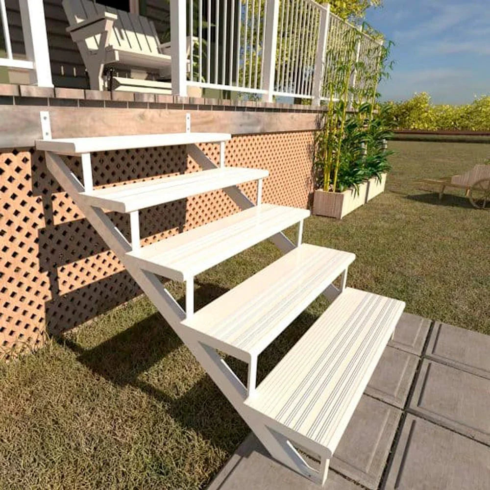 White aluminum stair tread Collection 11 - Pylex - Special Order*