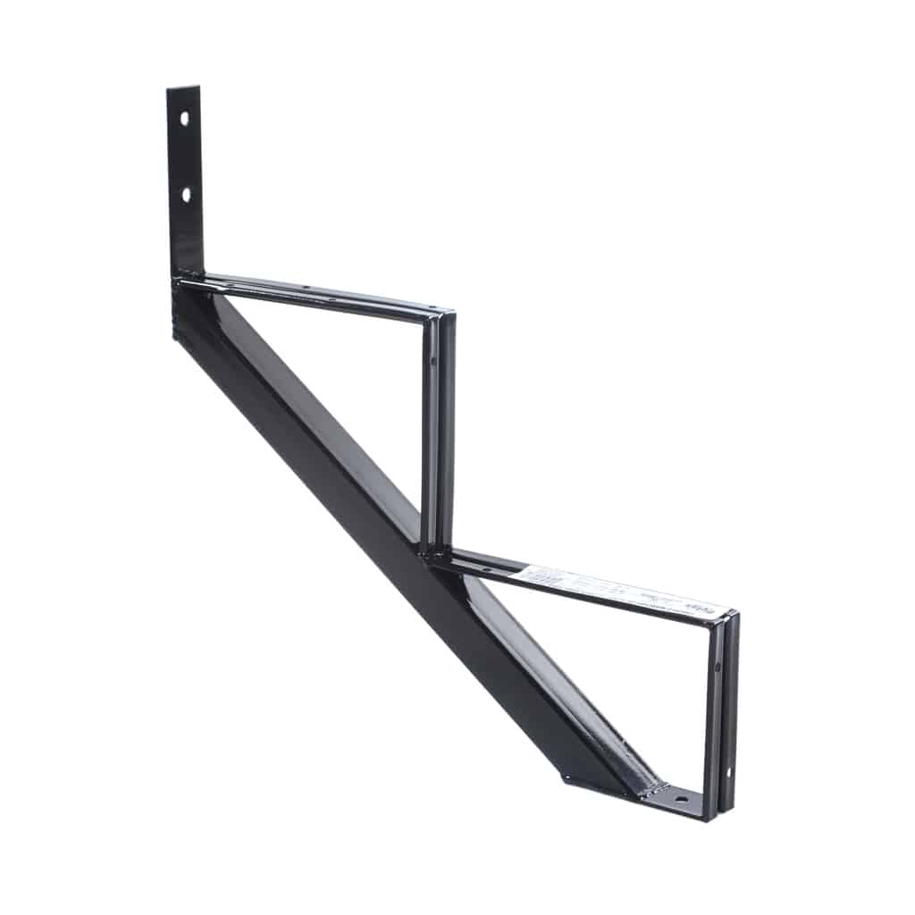 Black steel stair stringer - Pylex