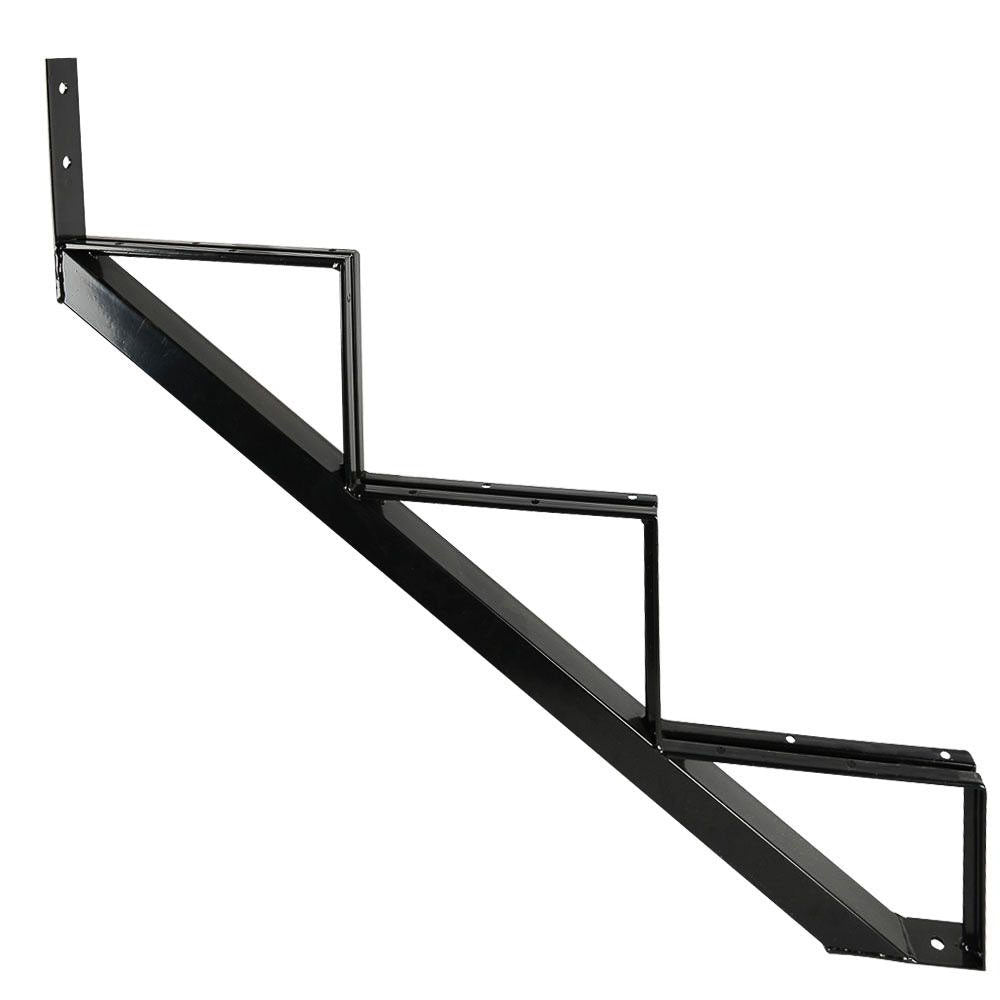 Black steel stair stringer - Pylex