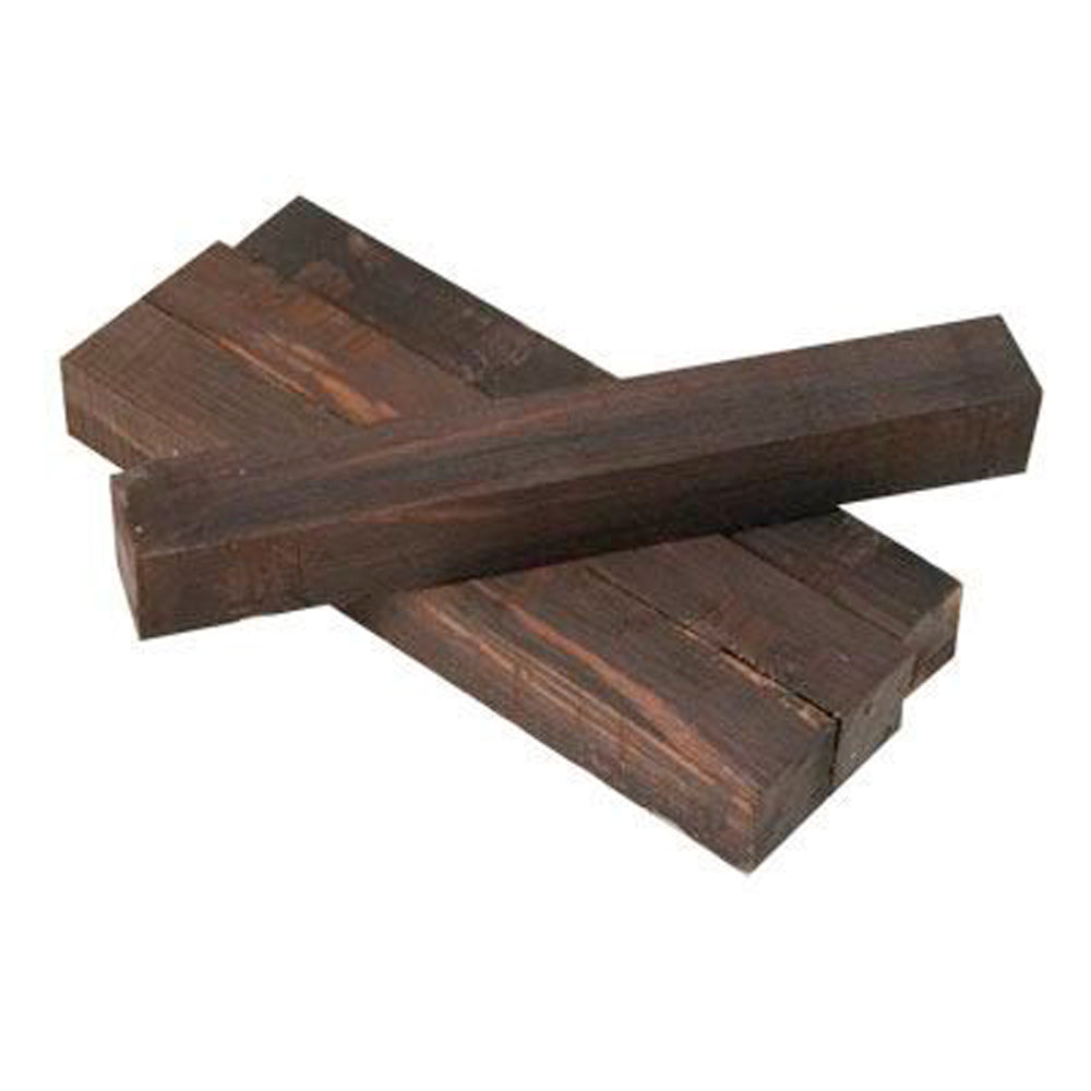 Ebony Pen Blank - 3/4’’ x 3/4’’ x 5 .5’’ - 4/pkg