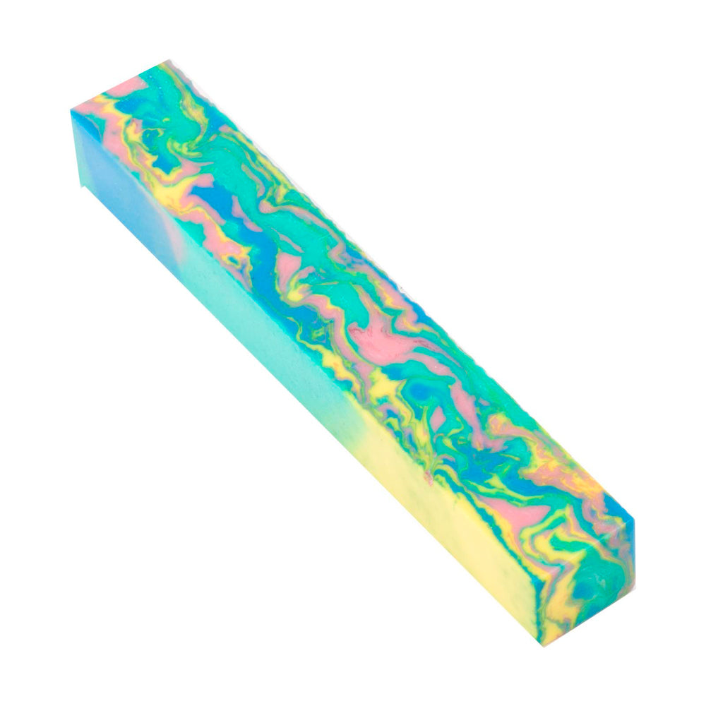 Acrylester vivid pastel dream pen blank ¾’’x3/4’’x5’’
