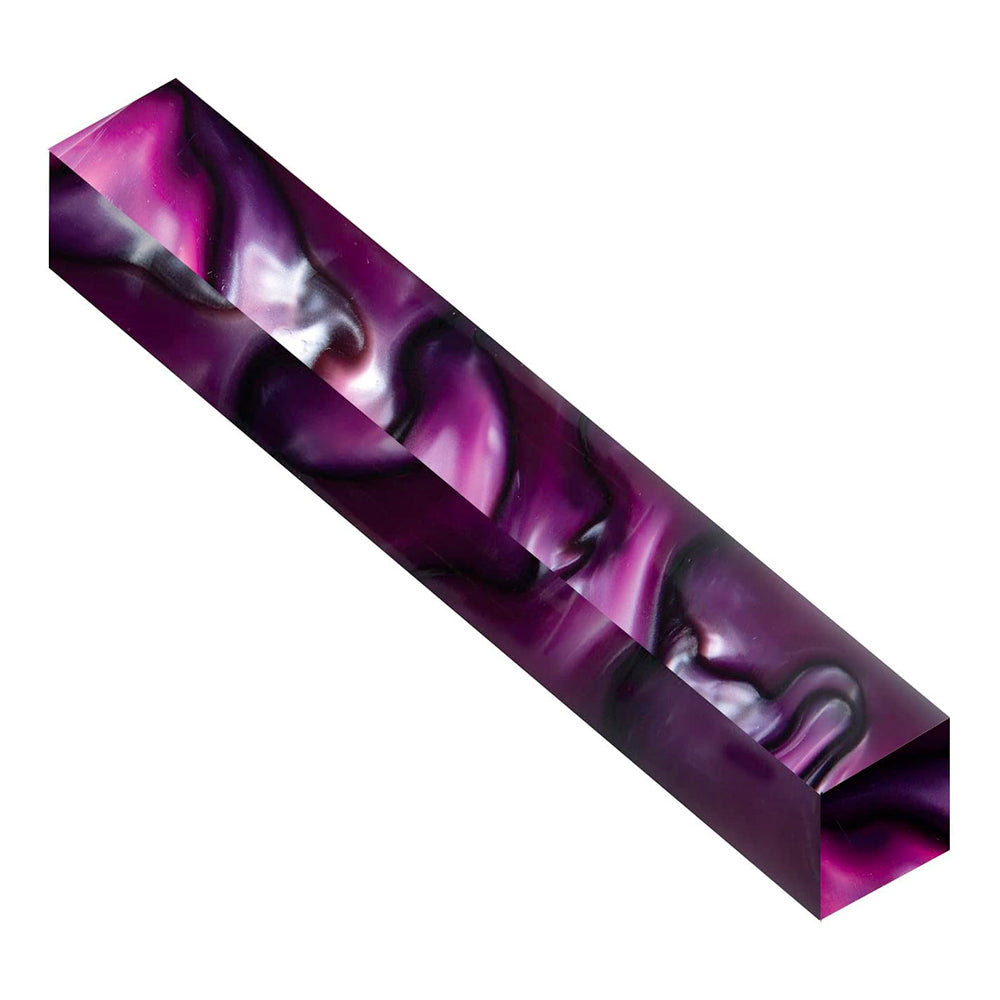 Aquabright swirl purple pen blank ¾’’x3/4’’x5’’