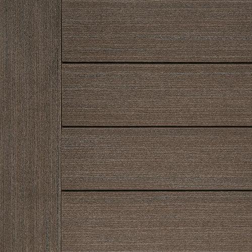 Grooved Decking Board 1"x6" TimberTech Composite Prime+ - Dark Cocoa