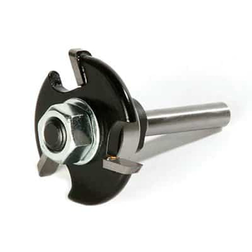 Grooving router bit for CONCEALoc composite
