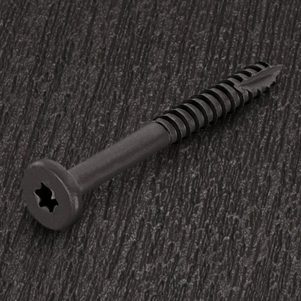 Vis carbone/époxy pour fascia Fiberon 1-7/8" - #9 (100/pqt) - Dark Slate #55
