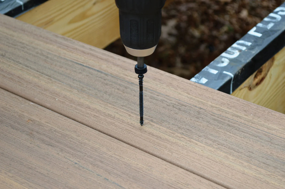 Cap-Tor XD deck screw 2 3/4’’ - #10 carbon epoxy (100 pieces) - Cedar #81