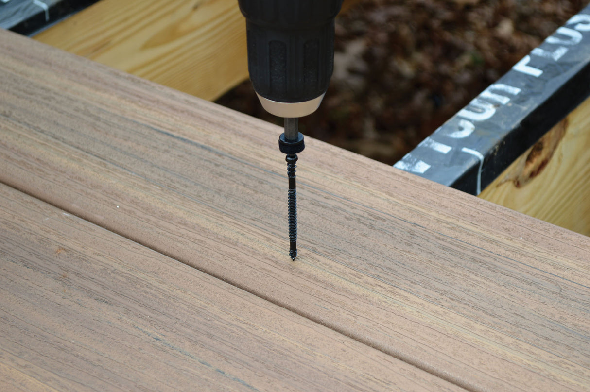 Vis Cap-Tor XD carbone/époxy pour surface 2-3/4"- #10 (100/pqt) - Mahogany #82