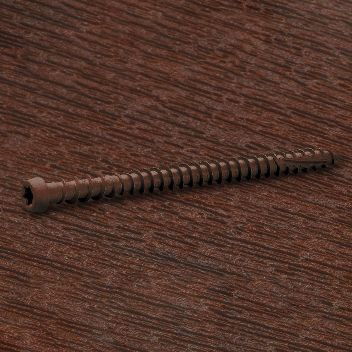 Cap-Tor XD deck screw 2 ¾’’ - #10 carbon epoxy (100 pieces) - Burgundy #87