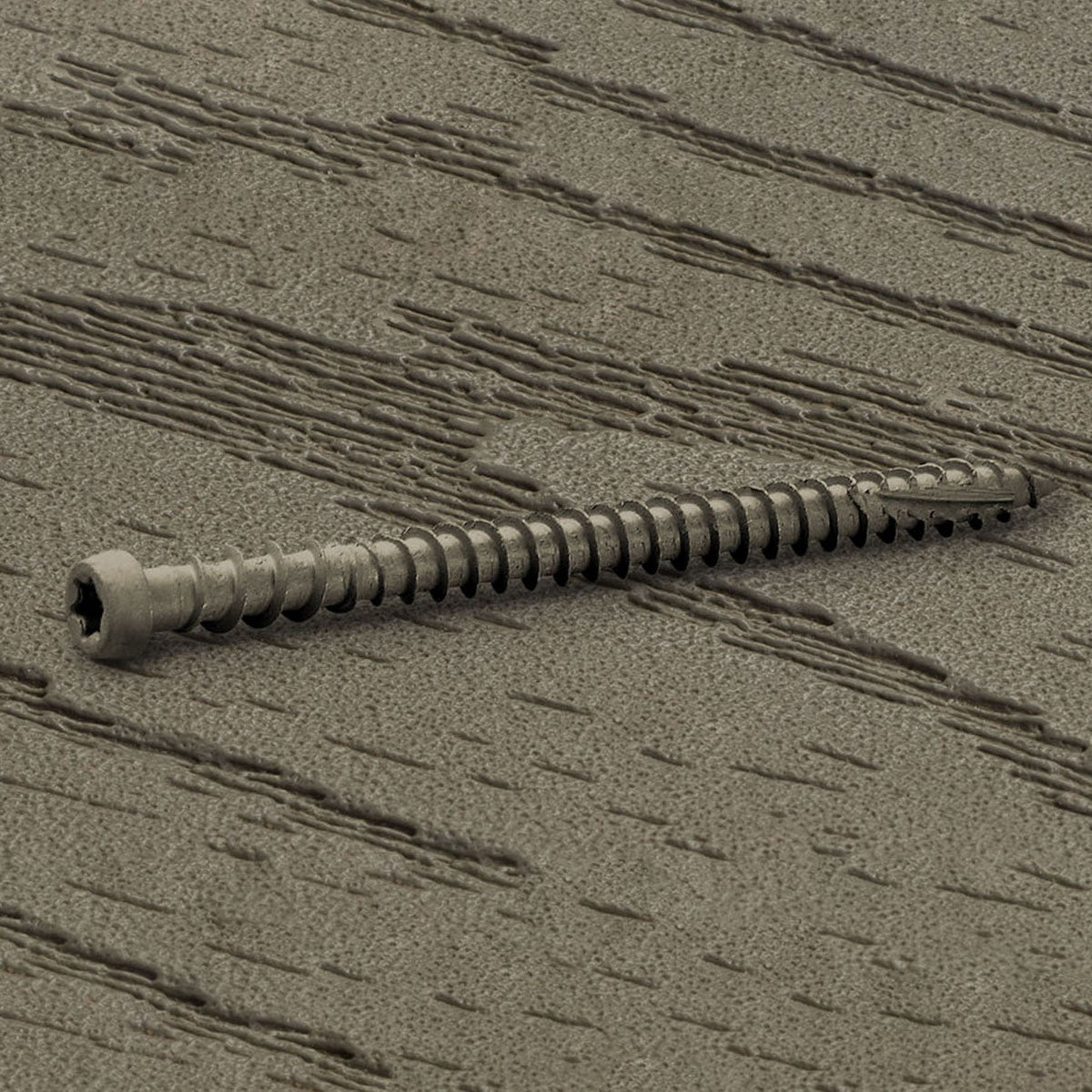 Cap-Tor XD deck screw 2 ¾’’ - #10 carbon epoxy (100 pieces) - Gray #37