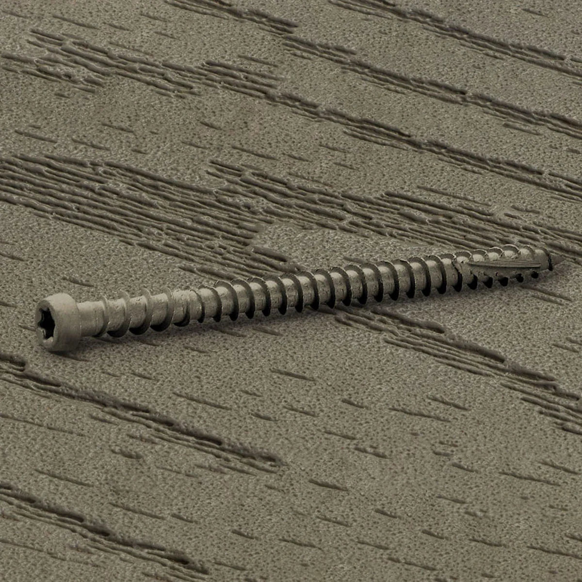 Cap-Tor XD deck screw 2 ¾’’ - #10 carbon epoxy (100 pieces) - Gray #37