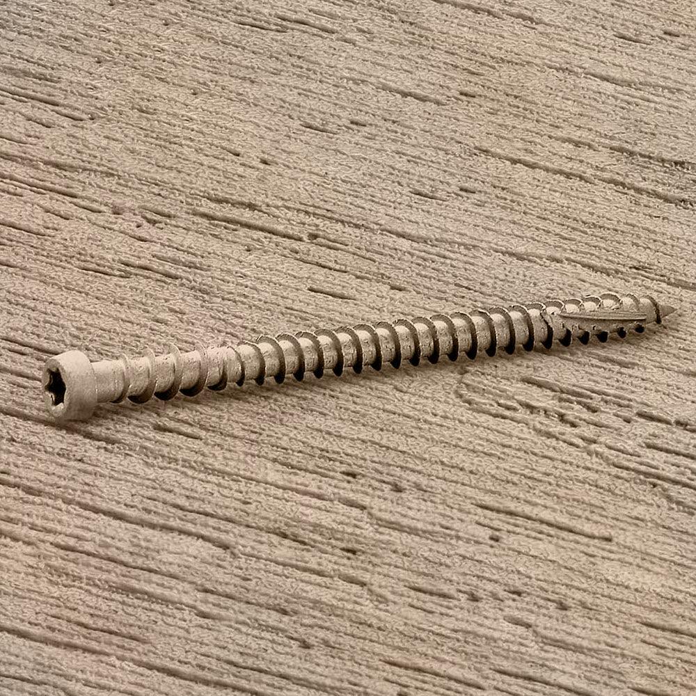 Vis Cap-Tor XD carbone/époxy pour surface 2-3/4"- #10 (100/pqt) - Sahara #62