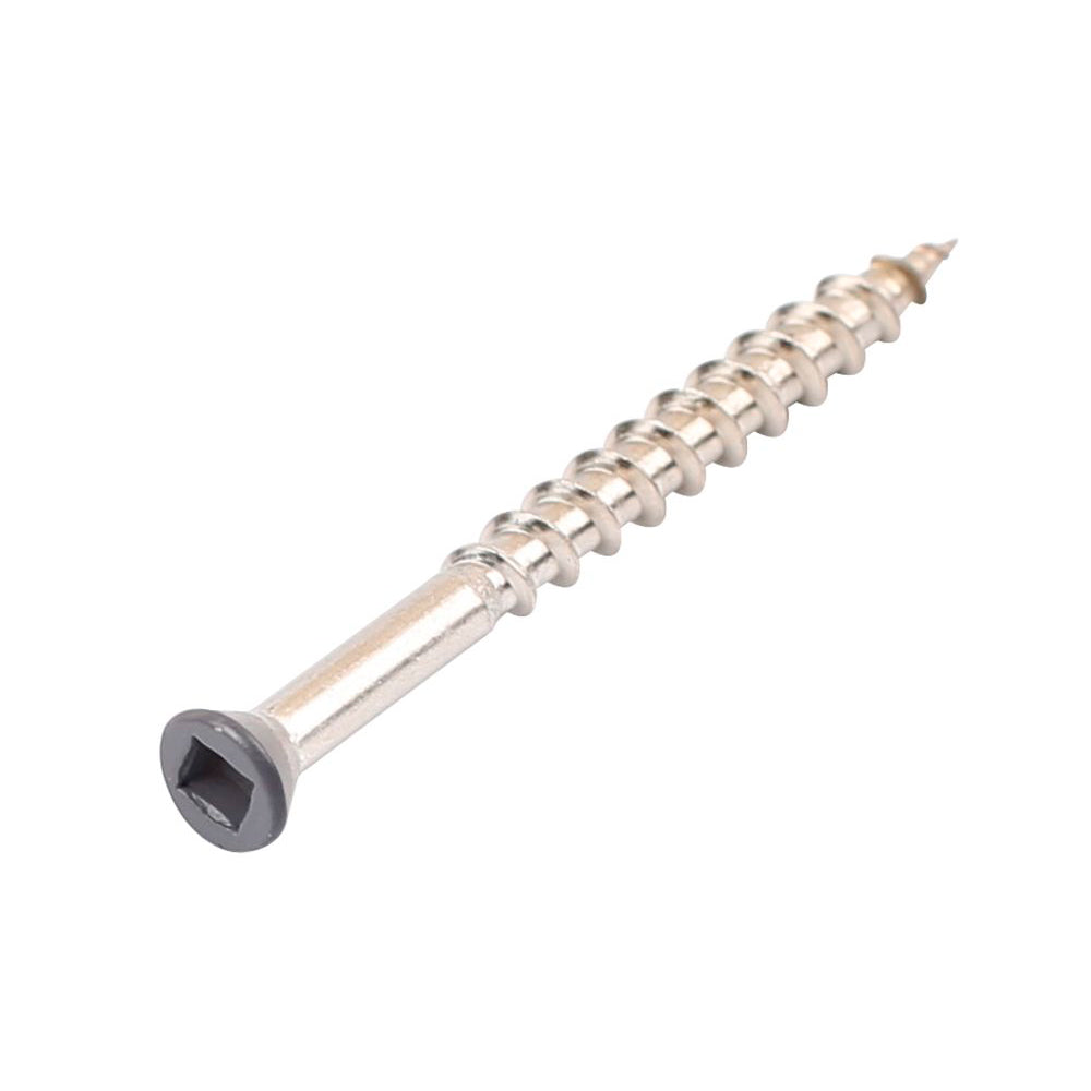 Stainless Square Head Screw #8 x 2’’ 100/box - NewTechWood