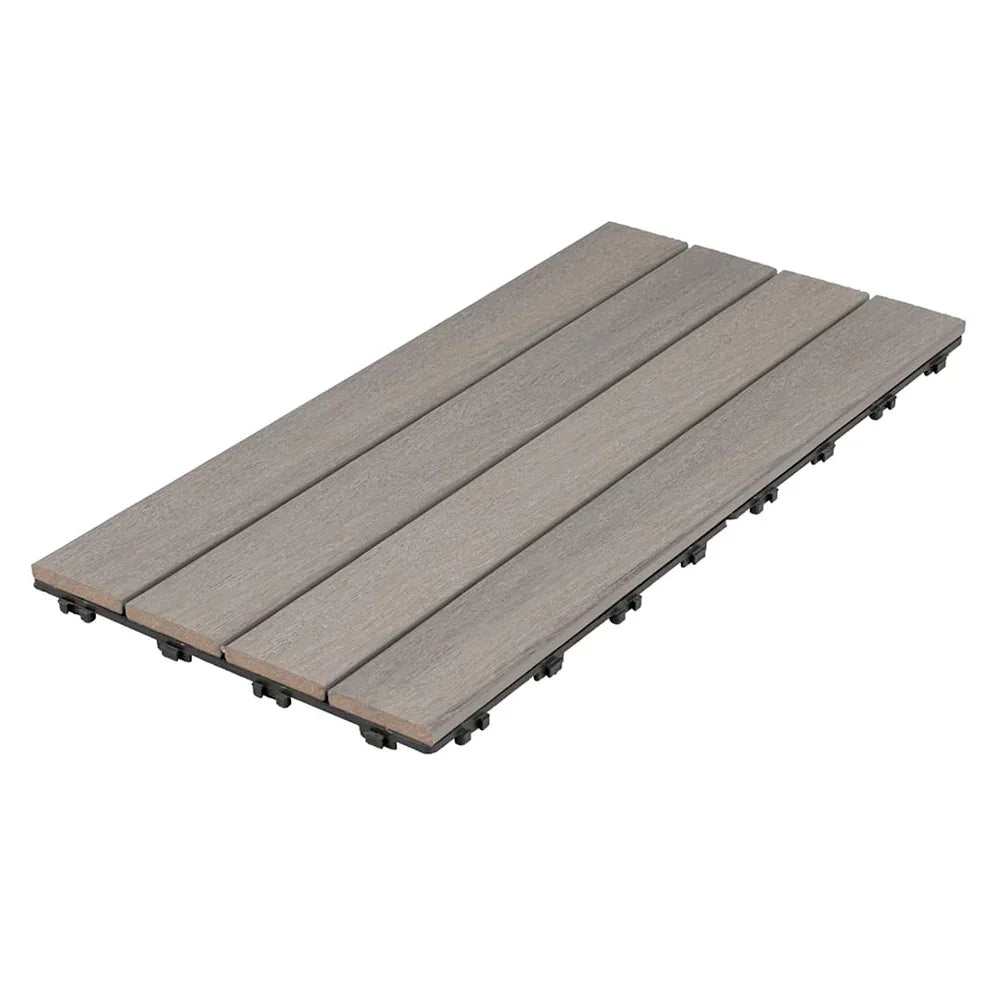 Composite decking tile 12’’ x 24’’ 5 (pqt) - Leadvision