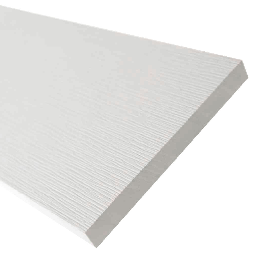 White Azek Frontier trim board reversible 3/4'' x 11 1/4'' x 18'