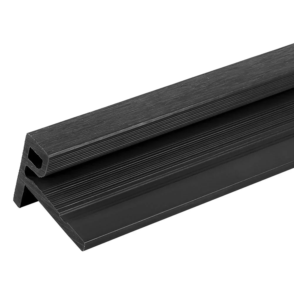 Bordure de finition 3"x3.1"x16’ #UH50 (pour #UH61) Ébène