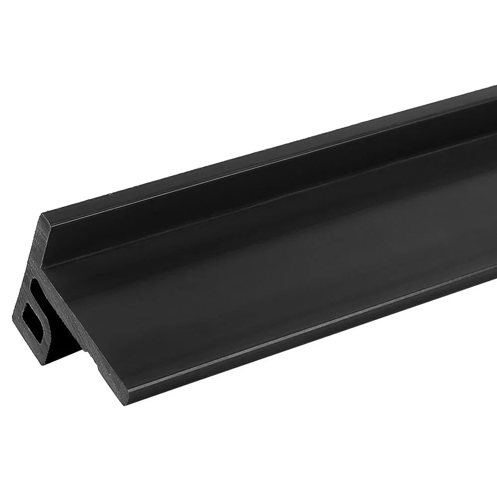 Bordure de finition 3"x3.1"x16’ #UH50 (pour #UH61) Ébène