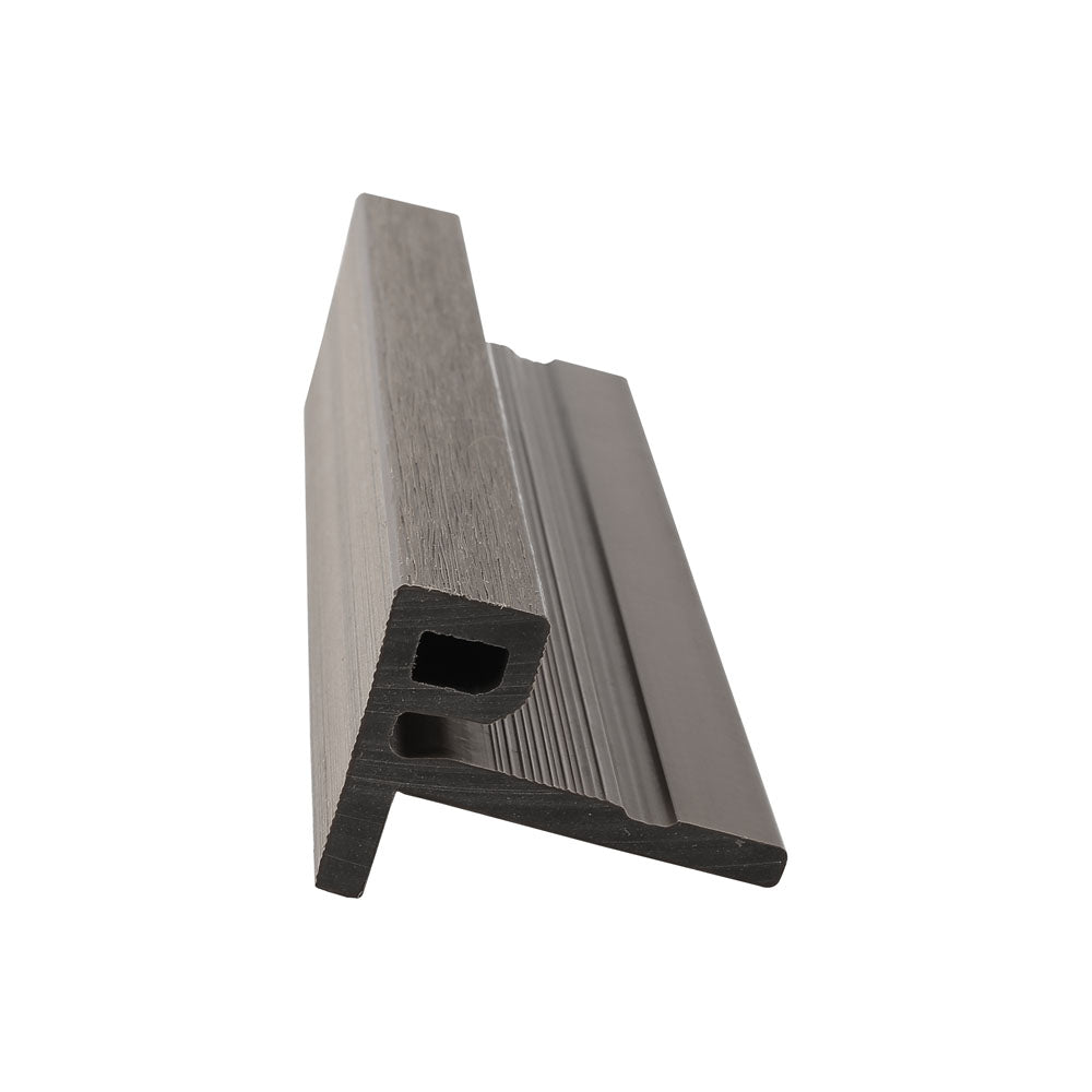 Finishing Trim 3" x 3.1" x 16’ #UH50 (for #UH61) Silver Gray