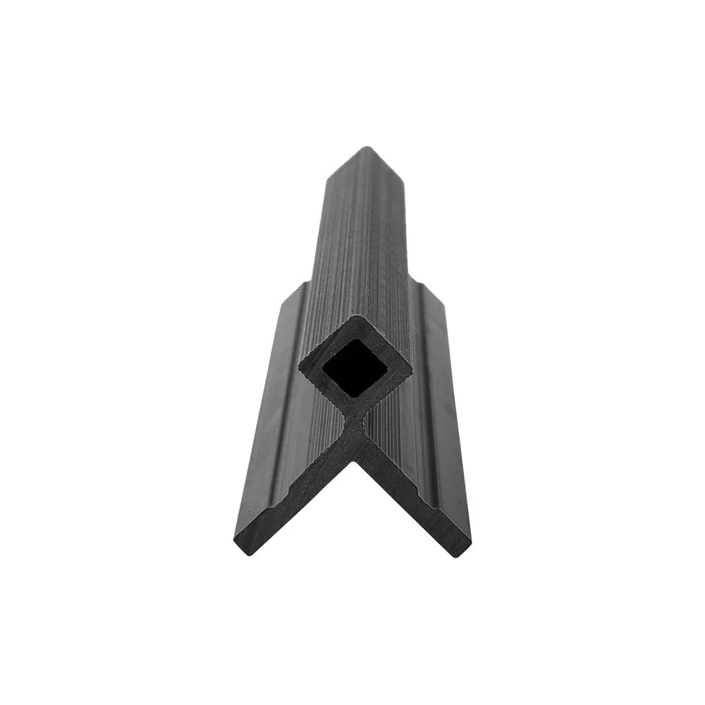 Bordure de coin extérieur 3"x3.1"x16’ #UH51 (pour #UH61) Charbon