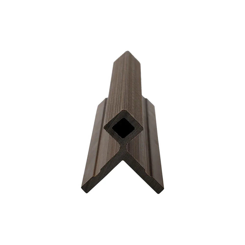 Bordure de coin extérieur 3"x3.1"x16’ #UH51 (pour #UH61) Ipé