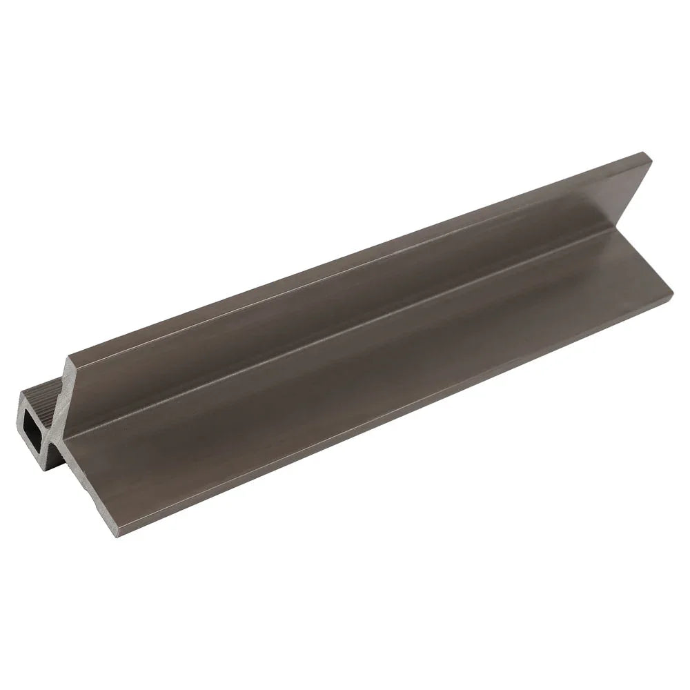 Bordure de coin extérieur 3"x3.1"x16’ #UH51 (pour #UH61) Gris argenté