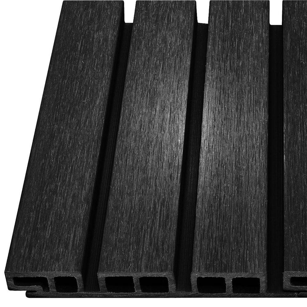 Composite Belgian Siding #UH58 - 1’’ x 7.7’’ Charcoal