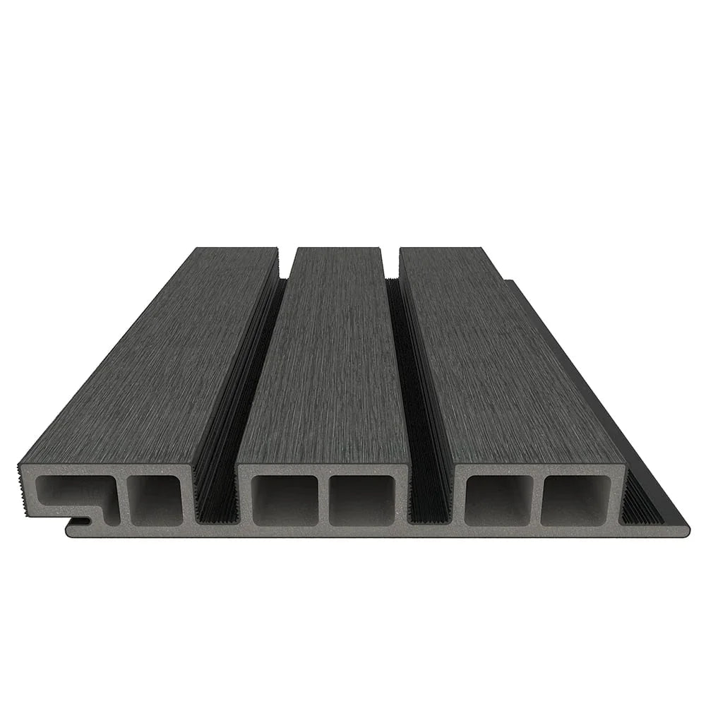 Composite Belgian Siding #UH58 - 1’’ x 7.7’’ Charcoal