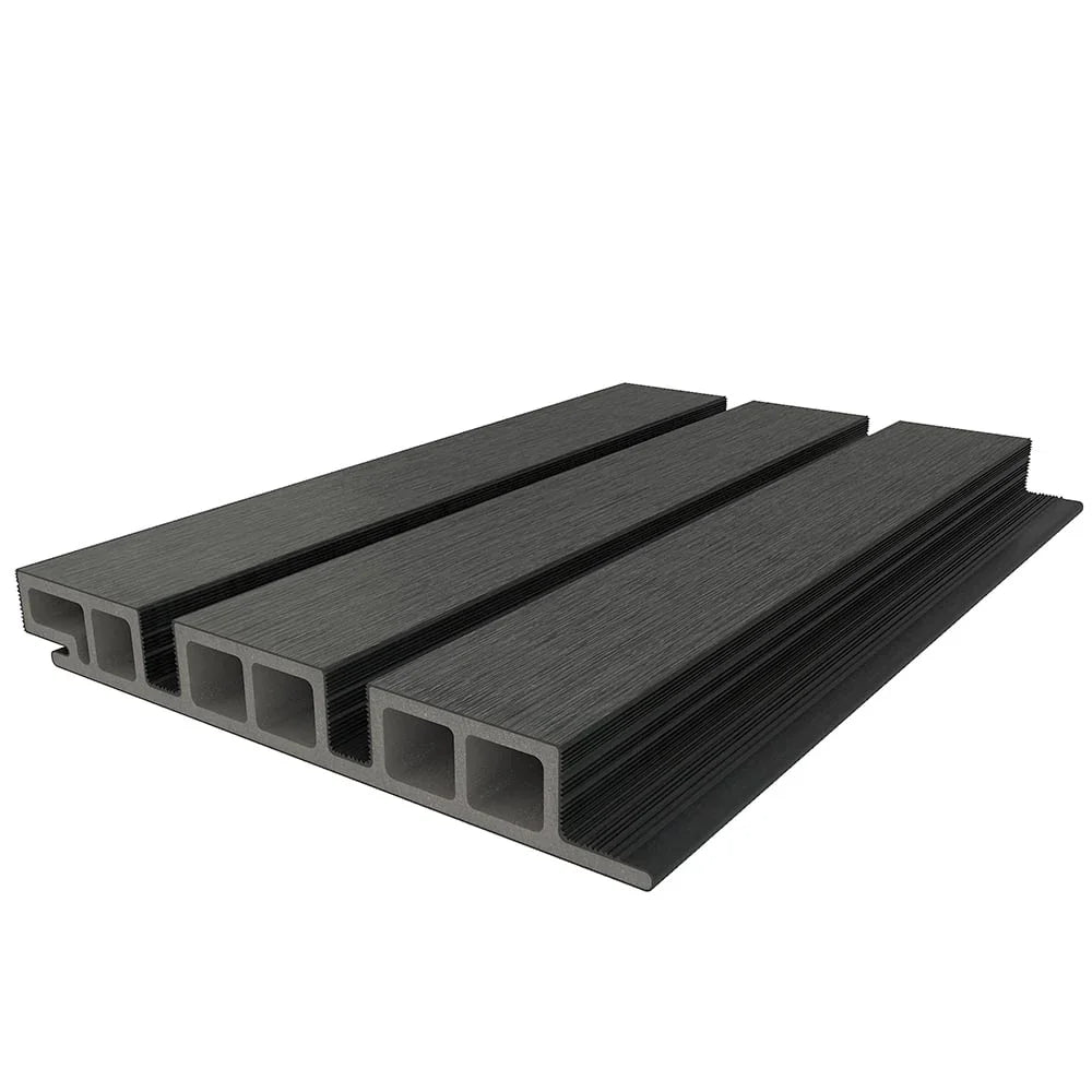 Composite Belgian Siding #UH58 - 1’’ x 7.7’’ Charcoal
