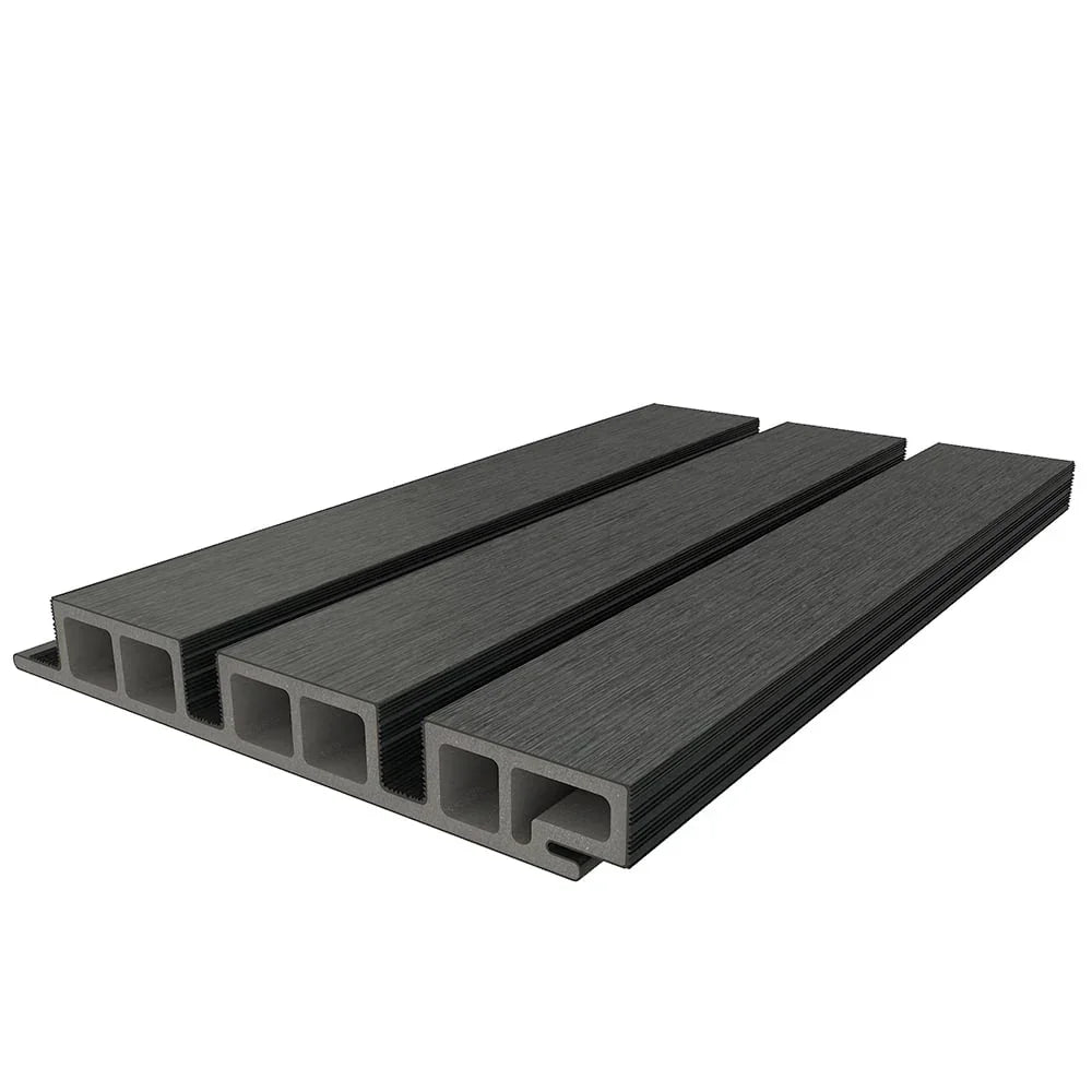 Composite Belgian Siding #UH58 - 1’’ x 7.7’’ Charcoal
