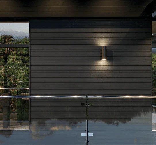 Composite Belgian Siding #UH58 - 1’’ x 7.7’’ Charcoal