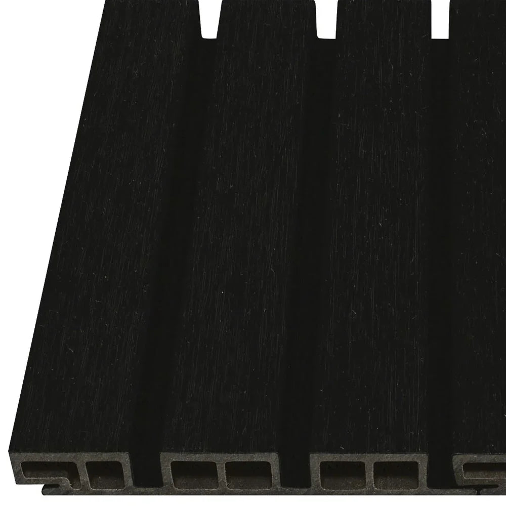 Composite Belgian Siding #UH58 - 1’’ x 7.7’’ Ebony