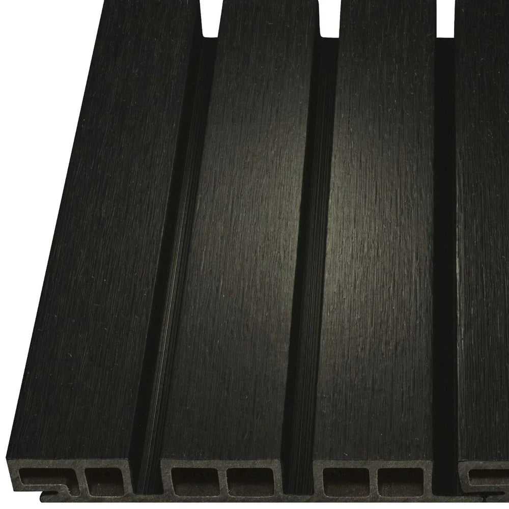 Composite Belgian Siding #UH58 - 1’’ x 7.7’’ Ebony