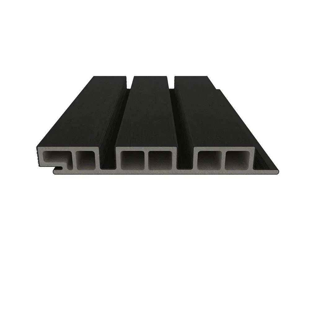 Composite Belgian Siding #UH58 - 1’’ x 7.7’’ Ebony