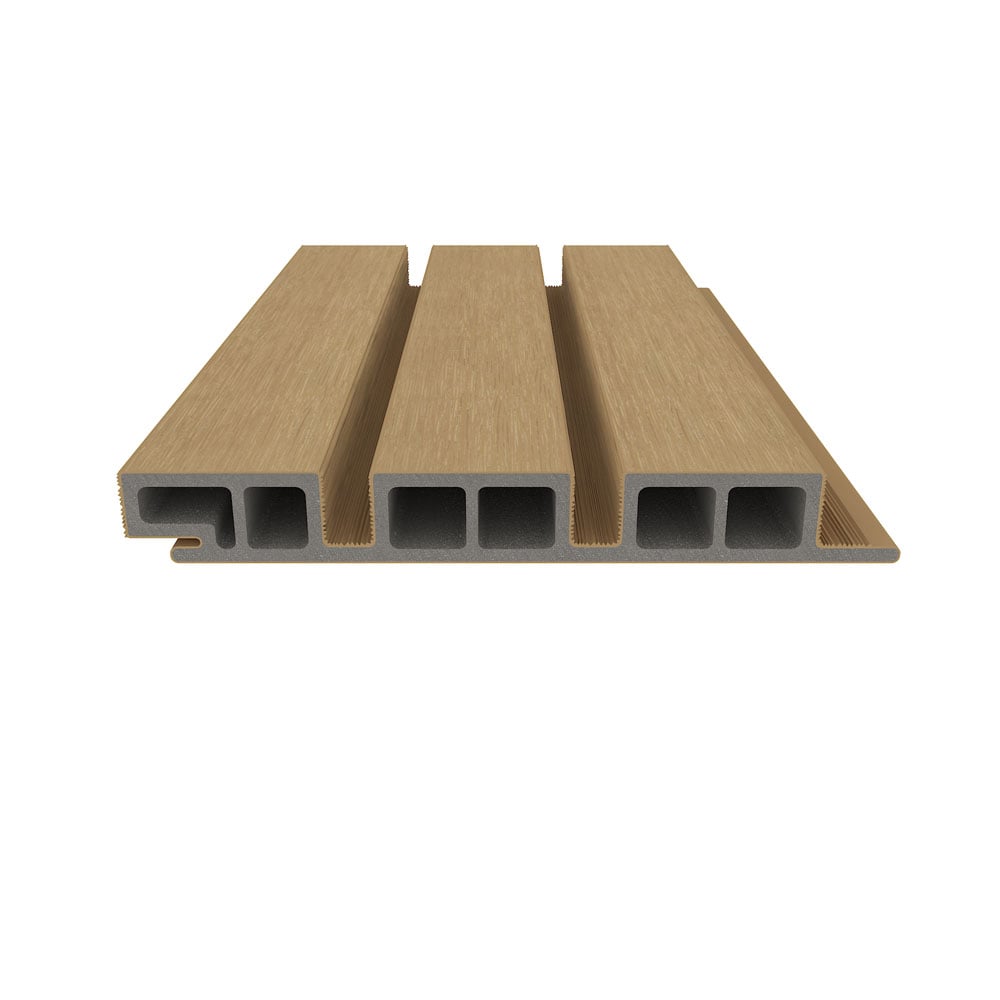 Composite Belgian Siding #UH58 - 1’’ x 7.7’’ Red Cedar