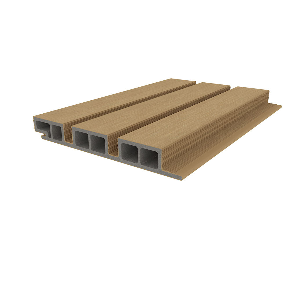 Composite Belgian Siding #UH58 - 1’’ x 7.7’’ Red Cedar