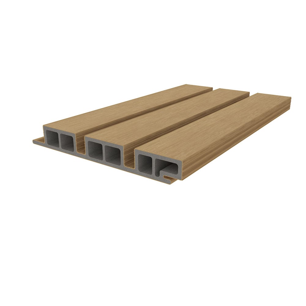 Composite Belgian Siding #UH58 - 1’’ x 7.7’’ Red Cedar