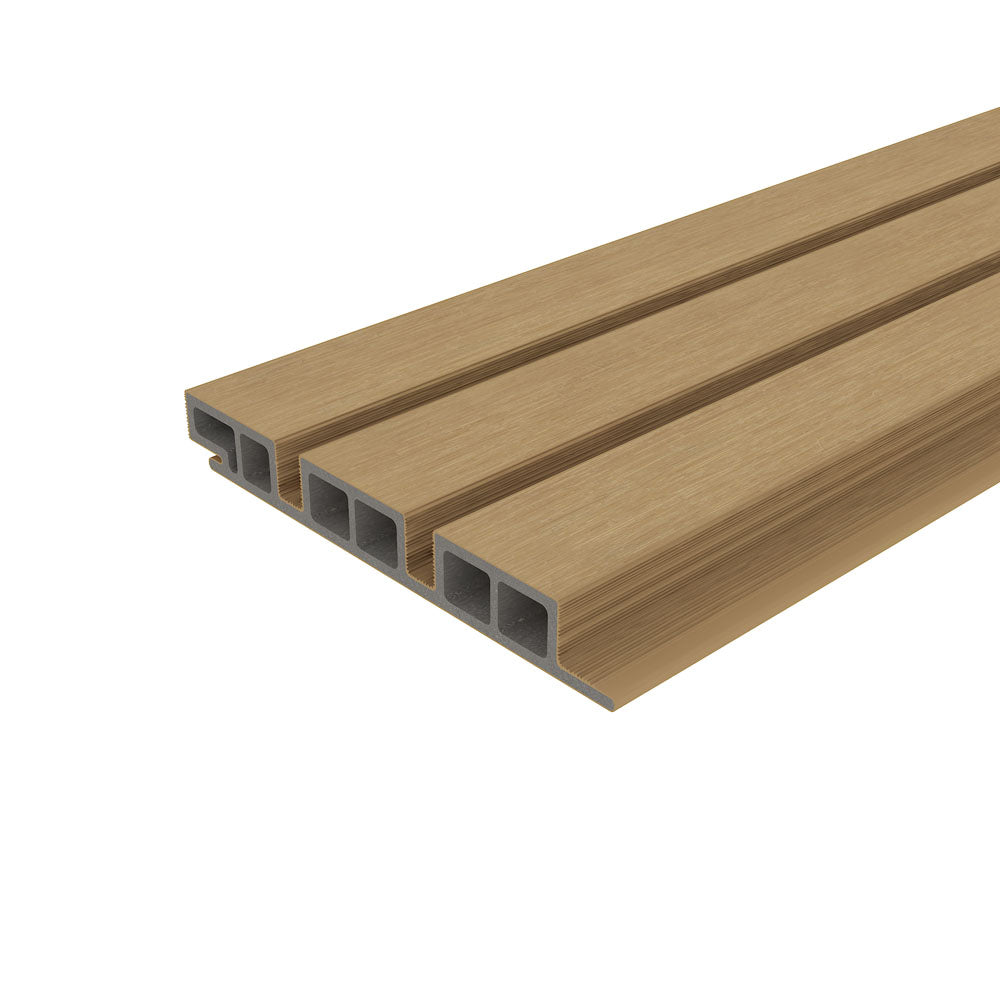 Composite Belgian Siding #UH58 - 1’’ x 7.7’’ Red Cedar