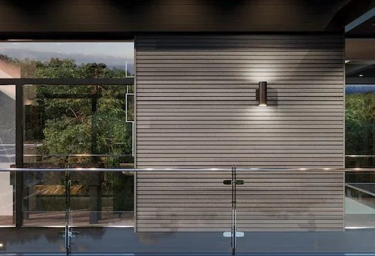 Composite Belgian Siding #UH58 - 1’’ x 7.7’’ Silver Gray