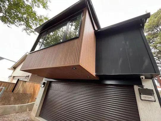 Composite Belgian Siding #UH58 - 1’’ x 7.7’’ Teak