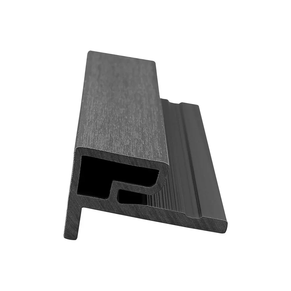 Bordure de finition 3"x 3.1"x16’ #UH59 (pour #UH58) Charbon