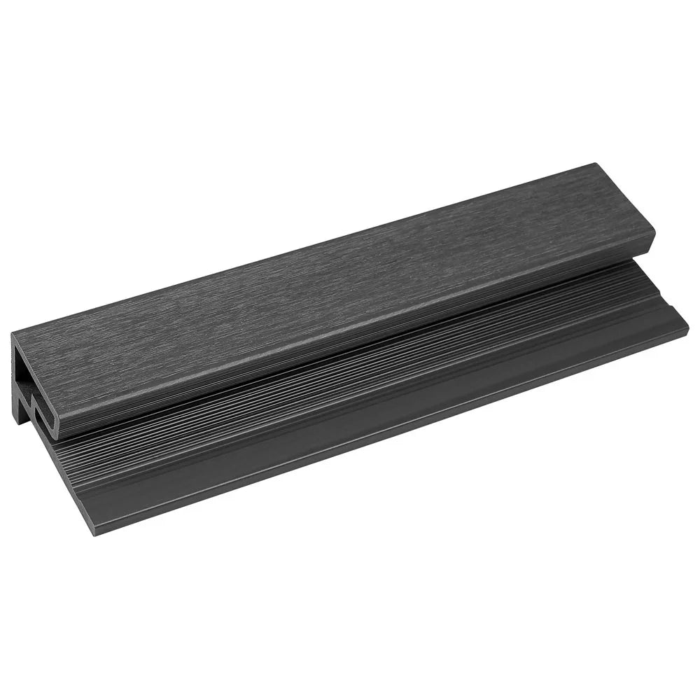 Bordure de finition 3"x 3.1"x16’ #UH59 (pour #UH58) Charbon