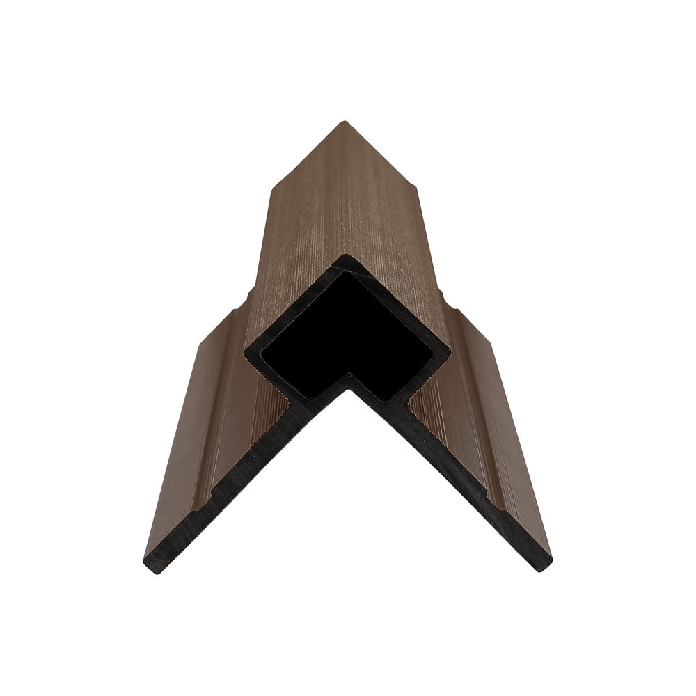 Exterior Corner Trim 3"x3.1"x16’ #UH60 (for #UH58) Ipe